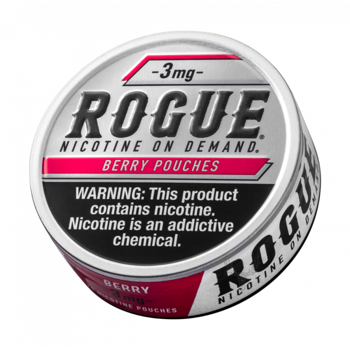 Rogue Berry 3MG Nicotine Pouches