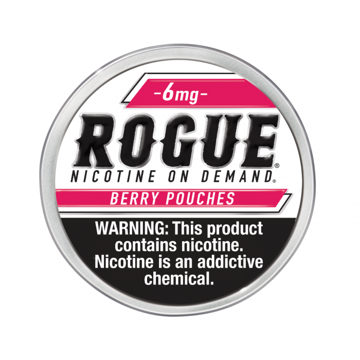 Rogue 6mg Berry Strong Nicotine Pouches Buy Online Northerner