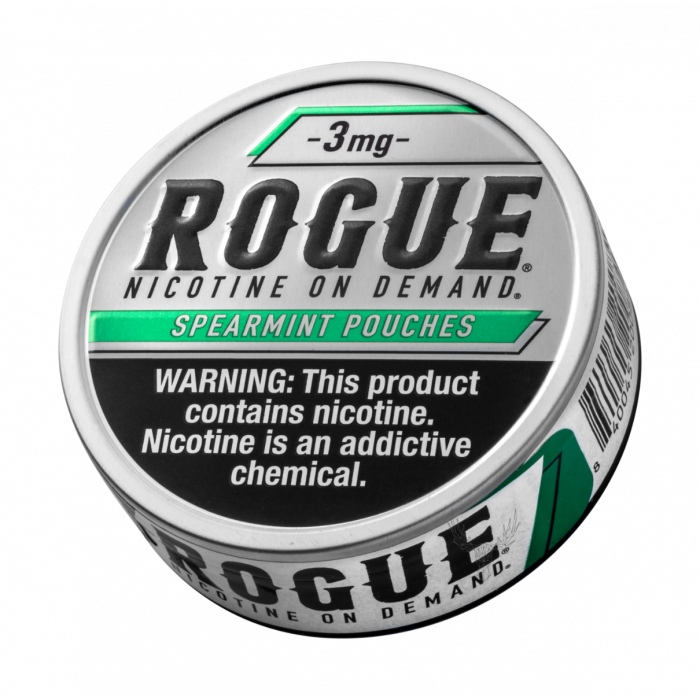 Rogue Spearmint 3MG Nicotine Pouches