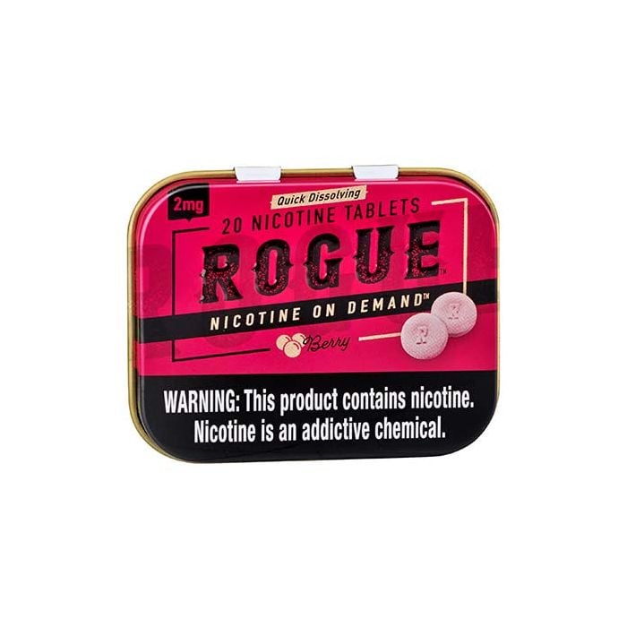 Rogue Berry 2mg, Nicotine Tablets