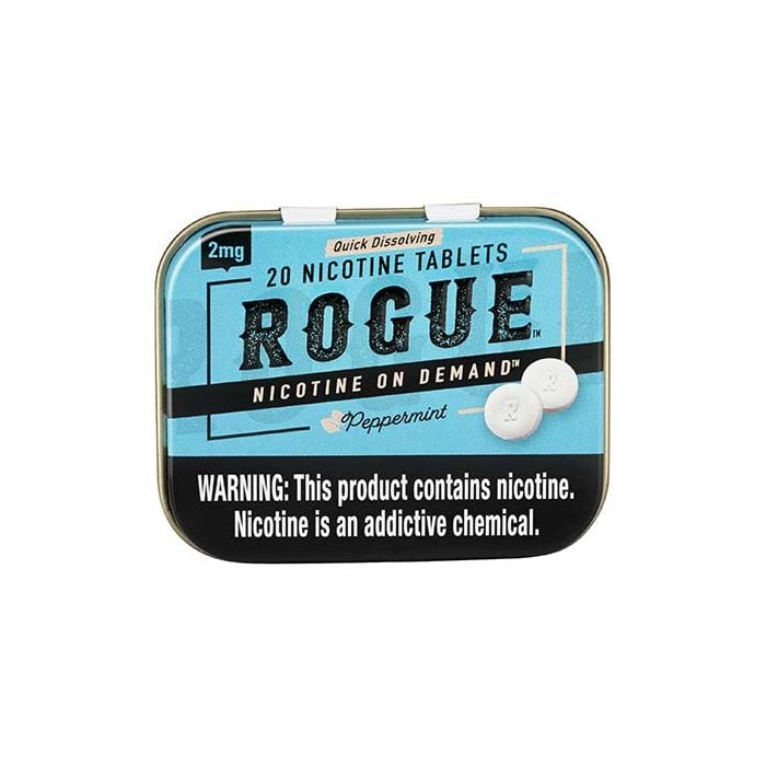 Rogue Peppermint 2mg, Nicotine Tablets