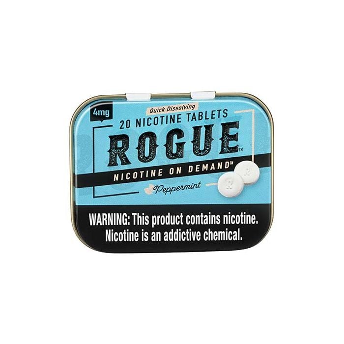 Rogue Peppermint 4mg, Nicotine Tablets
