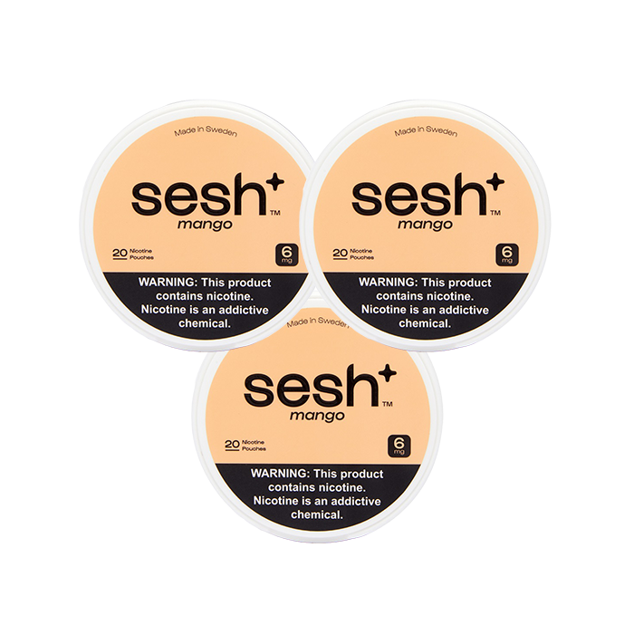Sesh+ Mango 6mg 3for$9