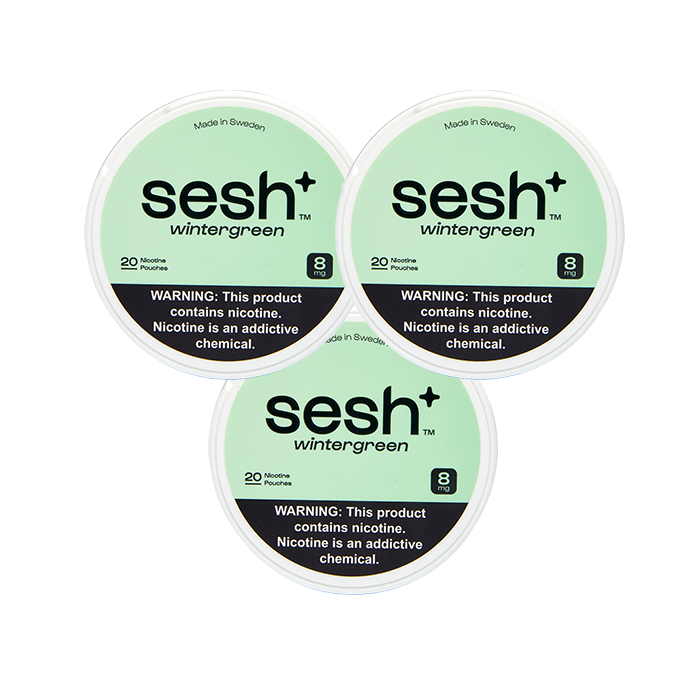 Sesh+ Wintergreen 8mg 3for$9