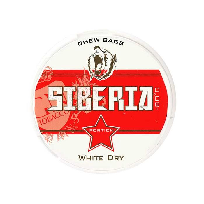 Buy Siberia White Extra Strong Chewing Bags Northerner Eu