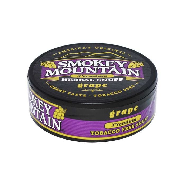 Smokey Mountain Grape Tobacco Free Long Cut