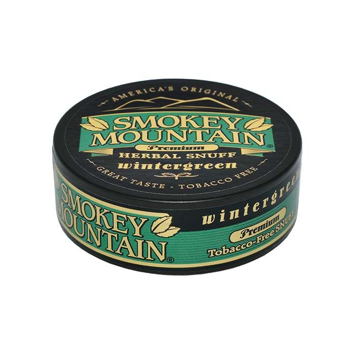 Smokey Mountain Wintergreen Tobacco Free Long Cut