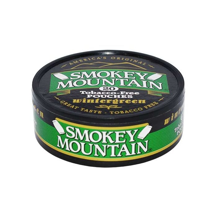 Smokey Mountain Wintergreen Tobacco Free Pouches