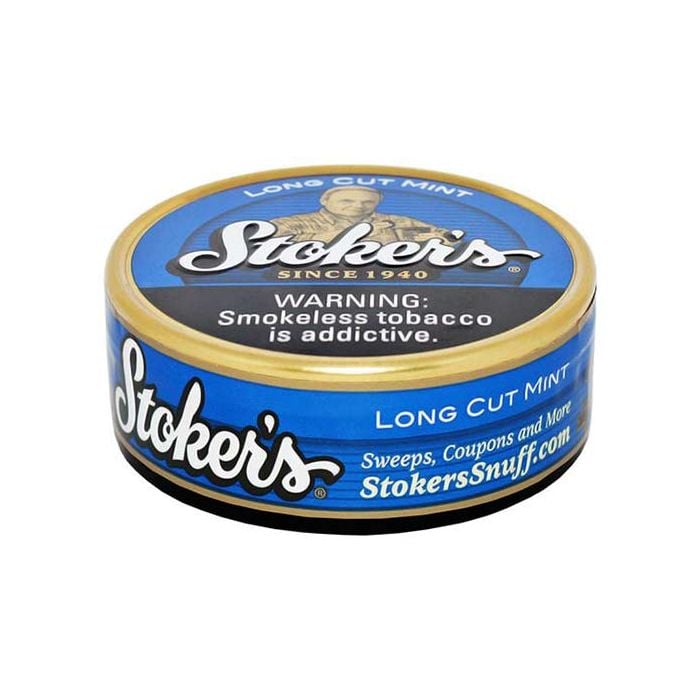 Stoker's Mint Long Cut Can