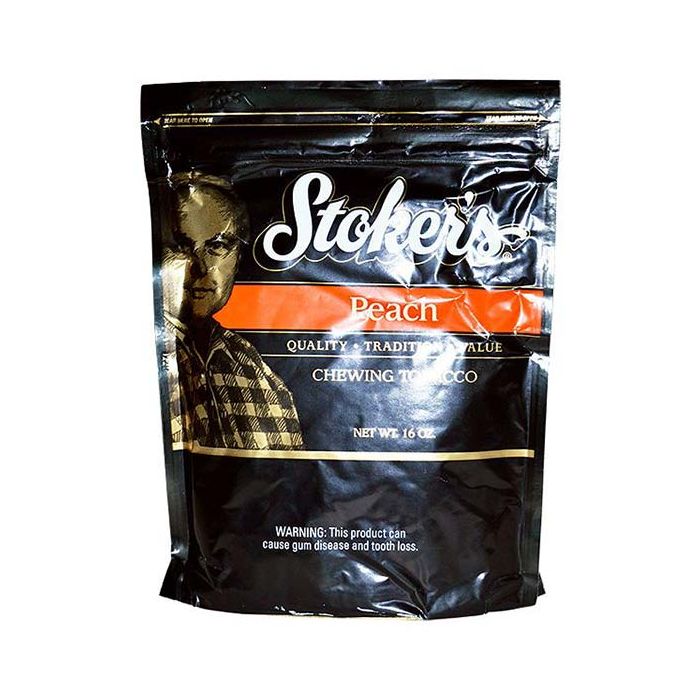 Stokers Peach Chewing Tobacco, 16oz