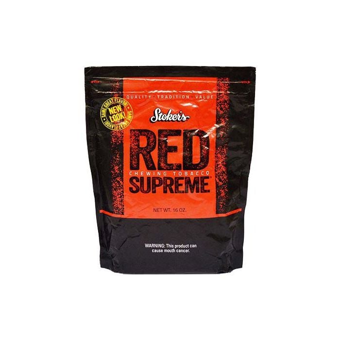 Stoker's Red Supreme 16oz Loose Leaf Chewing Tobacco