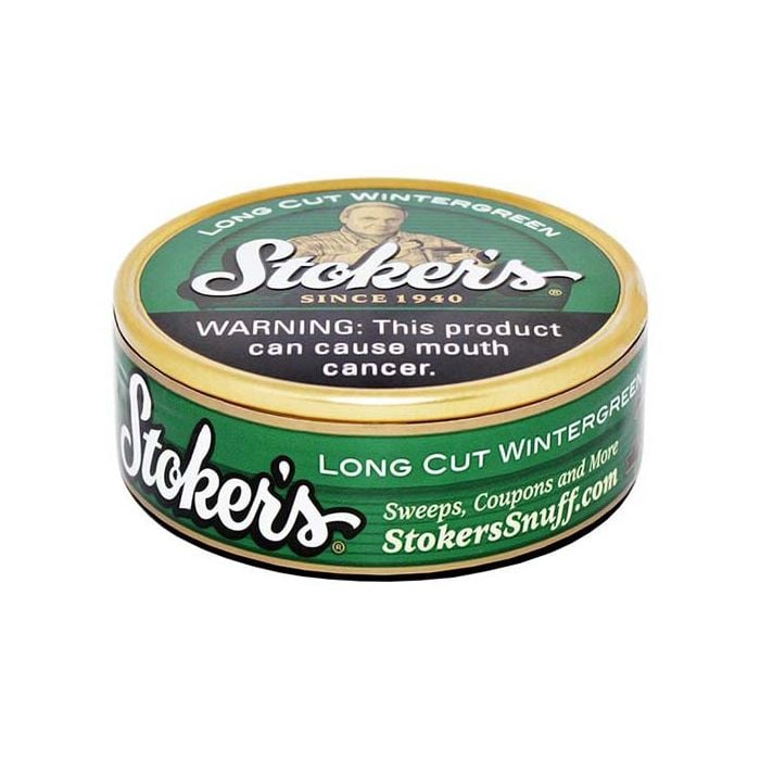 Stokers Wintergreen Long Cut Can