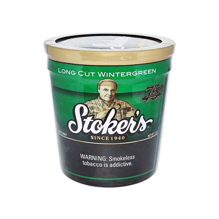 Stoker's Wintergreen Tub 12oz Long Cut