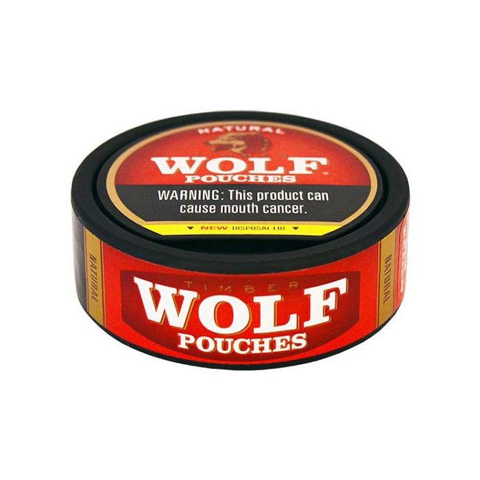 Timber Wolf Natural Pouches