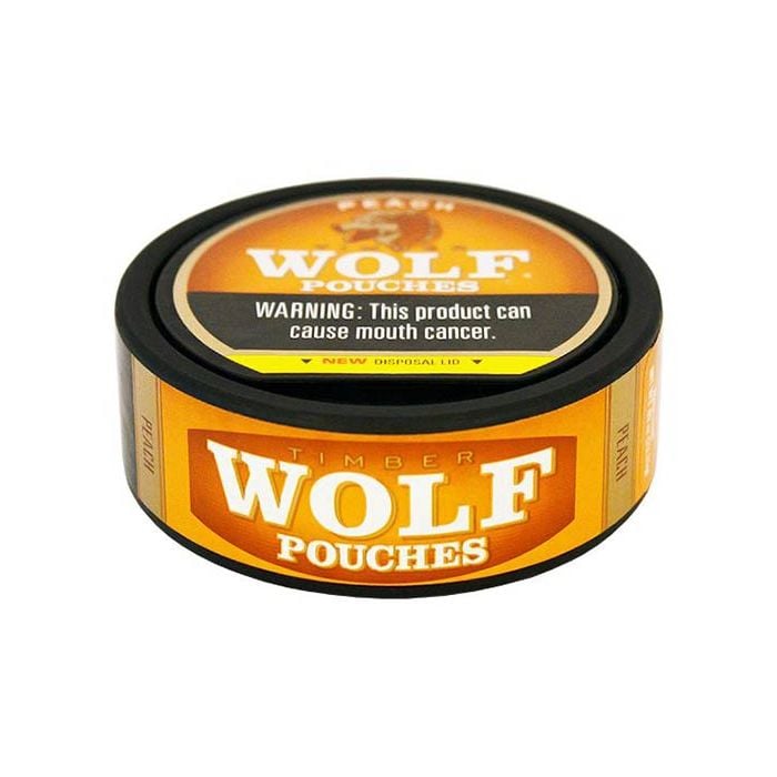 Timber Wolf Peach Pouches