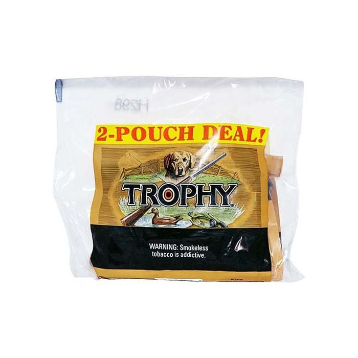 Trophy 5.5oz Loose Leaf Chewing Tobacco 2-pack