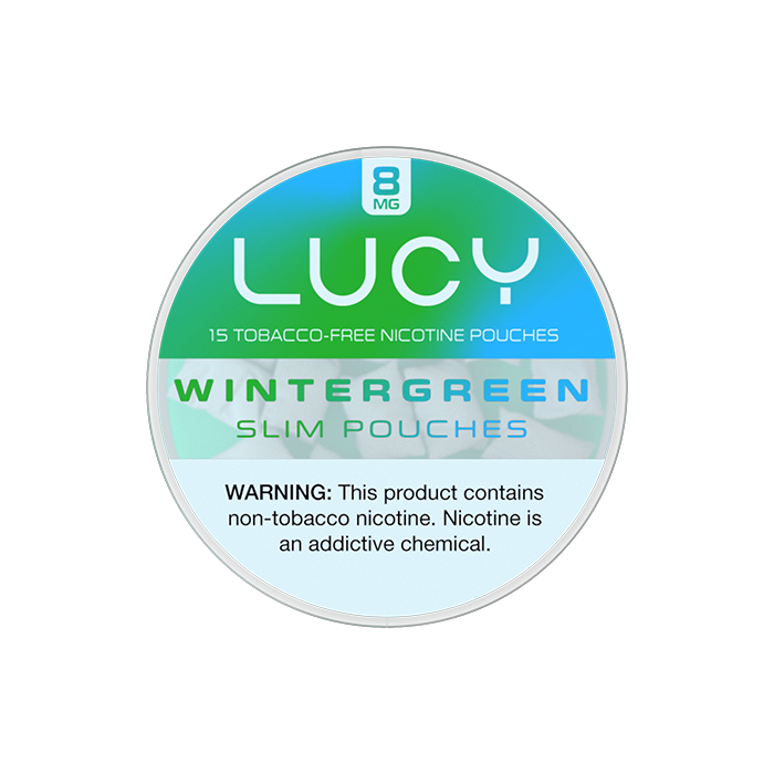 Lucy Wintergreen 8MG Slim Nicotine Pouches