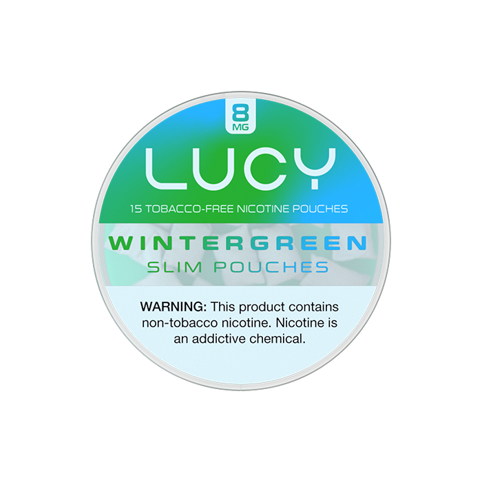 Lucy Wintergreen 8MG Slim Nicotine Pouches