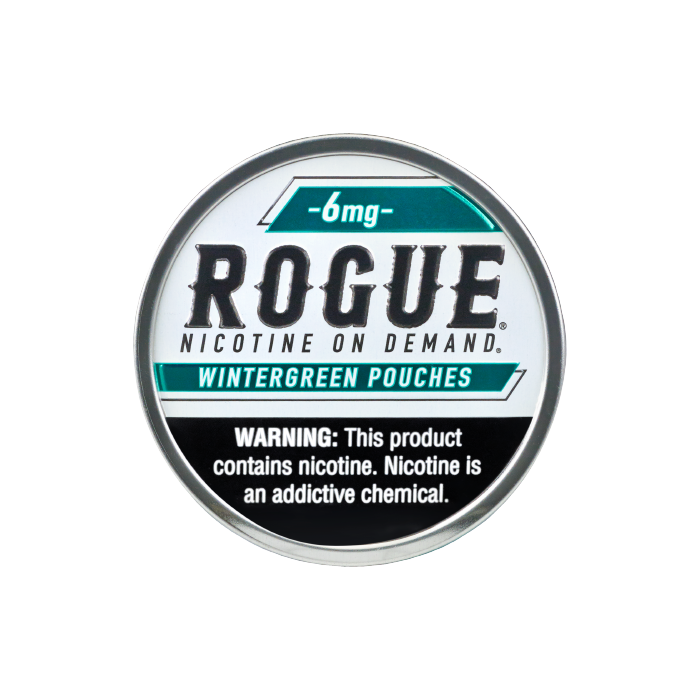 Rogue Wintergreen 6mg, All White Nicotine Pouches