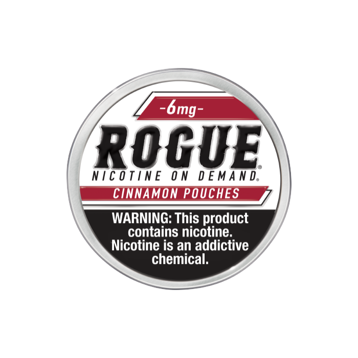 Rogue 6mg Cinnamon Slim Dry Strong Nicotine Pouches