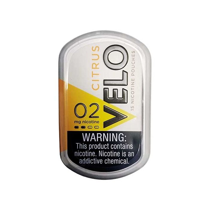 Velo Citrus, 2mg, Slim All White Pouches