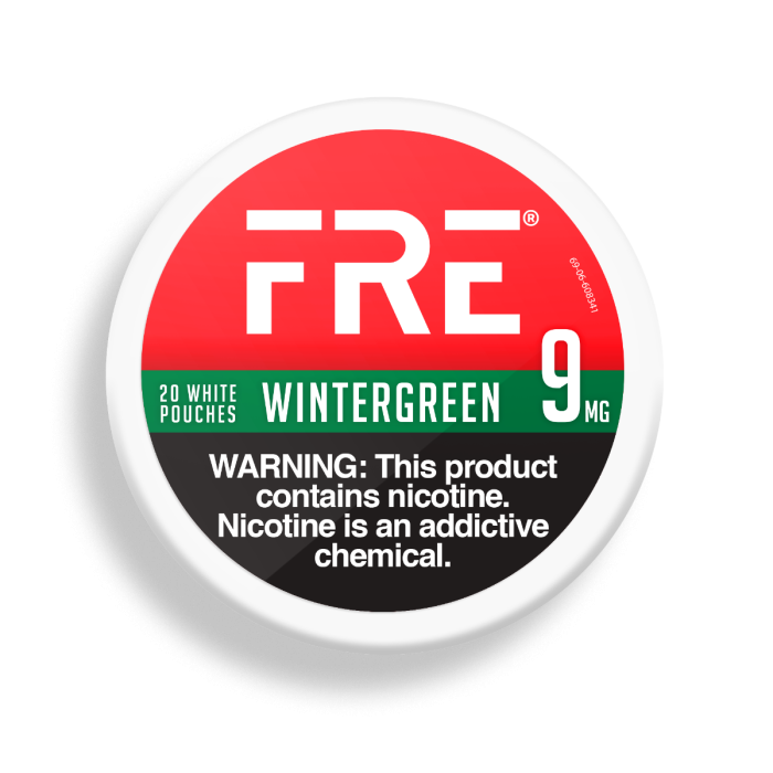 FRE Wintergreen 9MG Nicotine Pouches