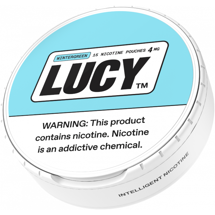 Lucy Wintergreen 4MG Slim Nicotine Pouches Lucy Wintergreen 4MG Slim Nicotine Pouches