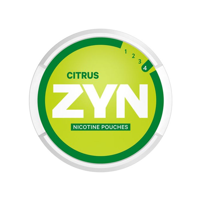 Buy Zyn Citrus Mini Dry Extra Strong Nicotine Pouches Northerner UK