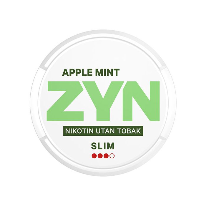 Buy Zyn Apple Mint Slim Strong Nicotine Pouches Northerner