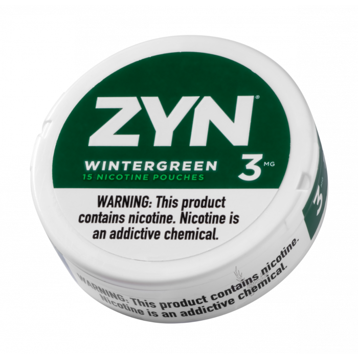 Zyn Wintergreen 3MG Nicotine Pouches Zyn Wintergreen 3MG Nicotine Pouches