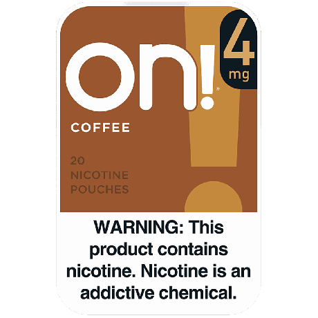 on! Coffee 4mg Dry White Mini
