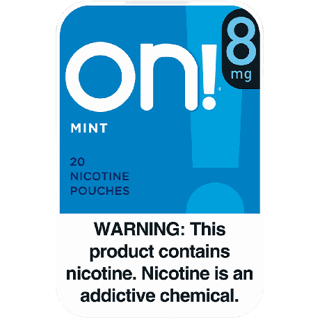 on! Mint 8mg Dry White Mini