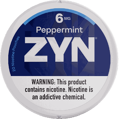 ZYN 6mg Peppermint White Mini Portion