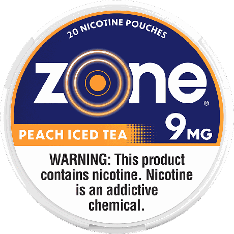 zone Peach Iced Tea 9mg