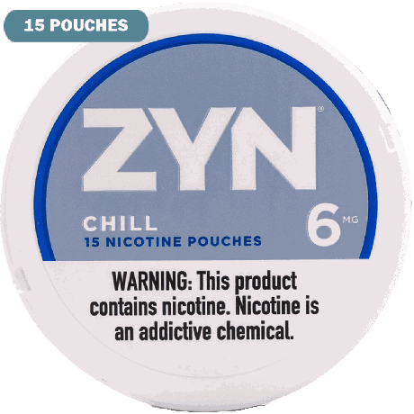 ZYN Chill 6mg 15 Pouches