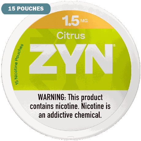 ZYN Citrus 1.5mg 15 Pouches
