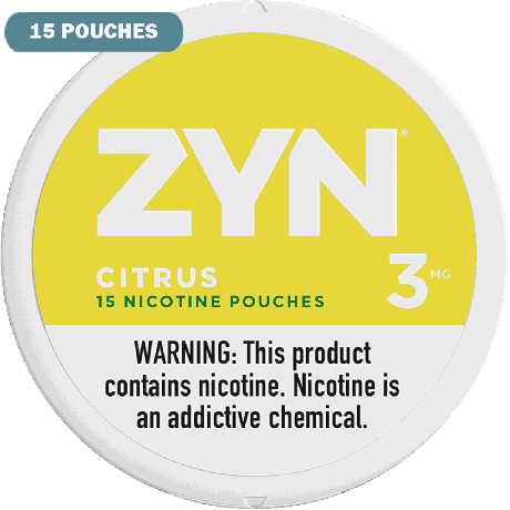 ZYN Citrus 3mg 15 Pouches