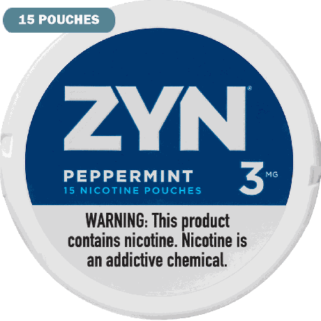 ZYN Peppermint 3mg 15 Pouches