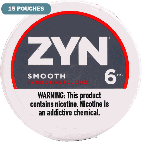 ZYN Smooth 6mg 15 Pouches