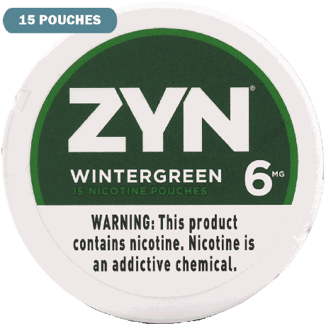 ZYN Wintergreen 6mg 15 Pouches