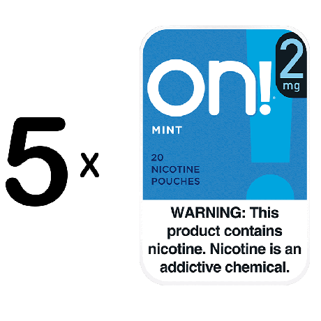 On! Mint 2mg 5for$10