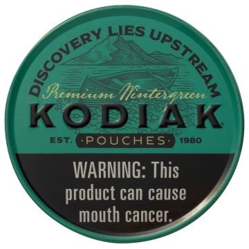 Kodiak, Wintergreen Pouches