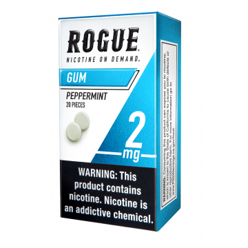 Rogue Peppermint 2mg, Nicotine Chewing gum