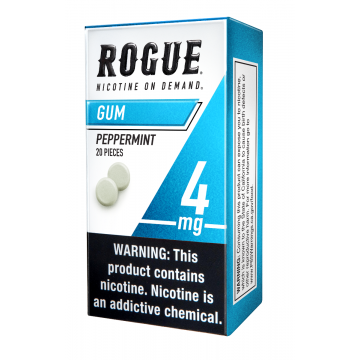 Rogue Peppermint 4mg, Nicotine Chewing gum