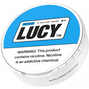Lucy Apple Ice 8MG Slim Nicotine Pouches