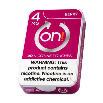 on! Berry 4mg Dry White Mini