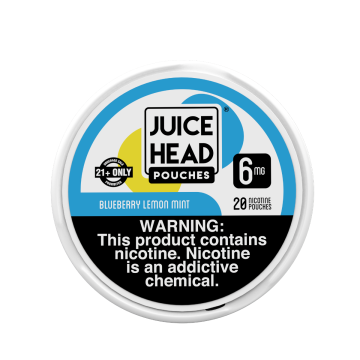 Juice Head Pouches Blueberry Lemon Mint 6MG
