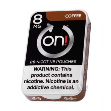 on! Coffee 8mg Dry White Mini