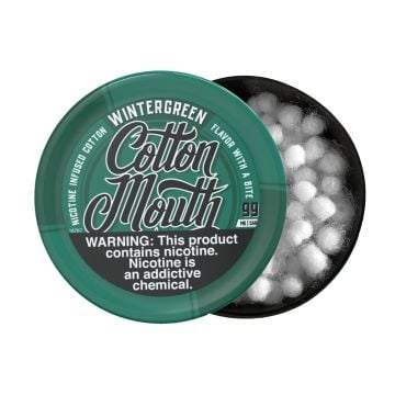 Cotton Mouth Wintergreen Nicotine Infused Cotton