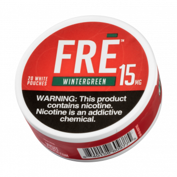 FRE Wintergreen 15MG Nicotine Pouches